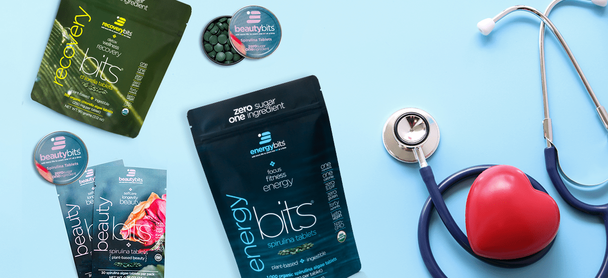 Love Yourself to Bits with ENERGYBits: Heart Health Benefits of Spirulina and Chlorella for Men and Women - ENERGYbits