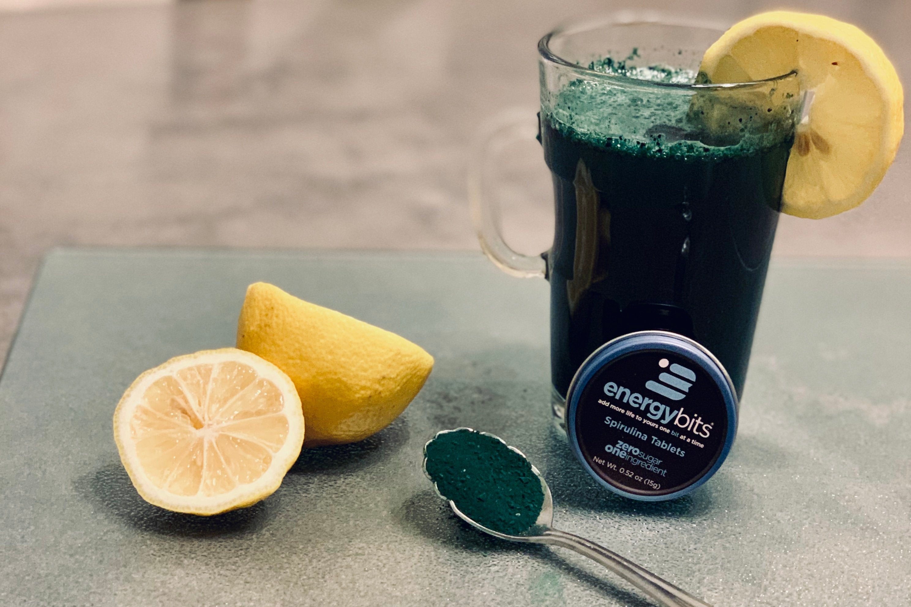 Refresh This Summer with Spirulina Lemonade - ENERGYbits