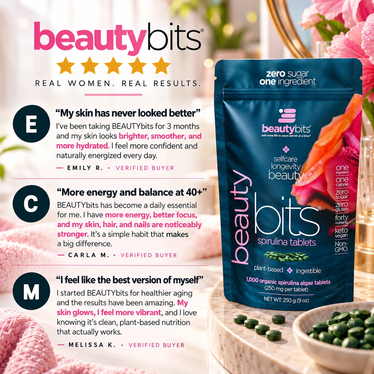 BEAUTYbits® Spirulina | Large Box — imagen 7