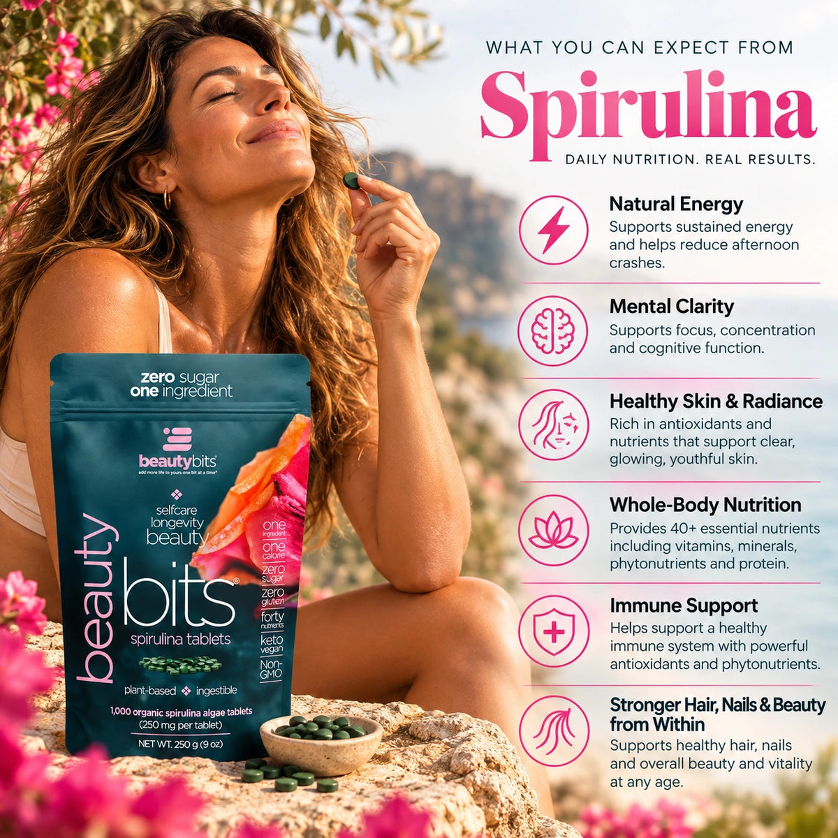 BEAUTYbits® Spirulina | Large Box — imagen 6