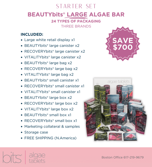 ALGAE BAR - Large BEAUTY Bits® Algae Bar - ENERGYbits