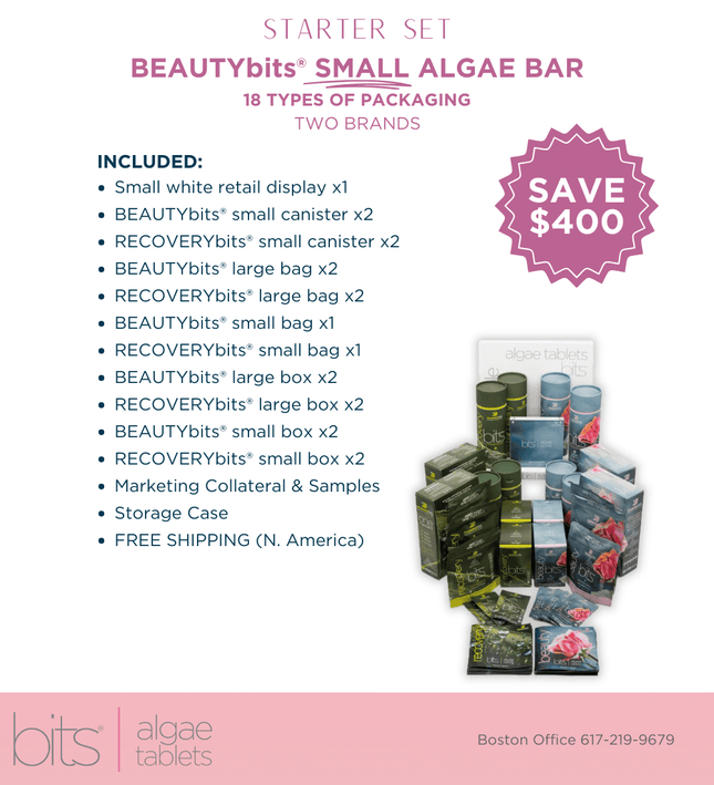 ALGAE BAR - Small BEAUTY Bits® Algae Bar - ENERGYbits