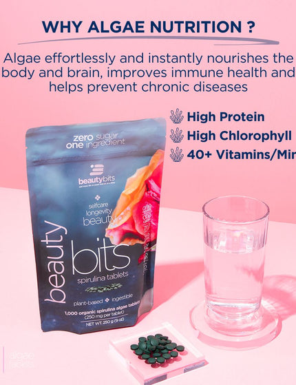 BEAUTYbits® Spirulina | Large Box - ENERGYbits