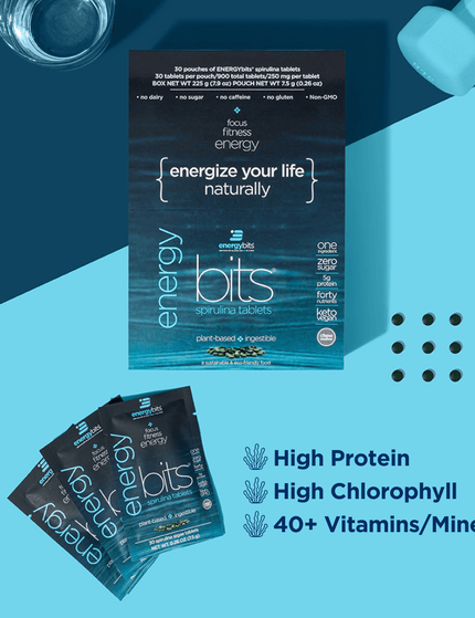 ENERGYbits® Spirulina | Large Box - ENERGYbits