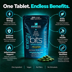 ENERGYbits® Spirulina | Large Box — imagen 2