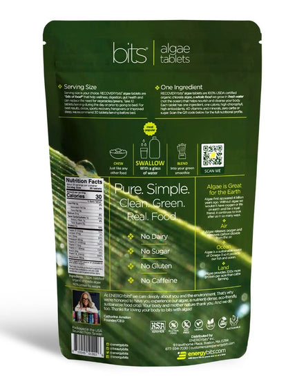 RECOVERYbits® Chlorella | Large Bag - ENERGYbits