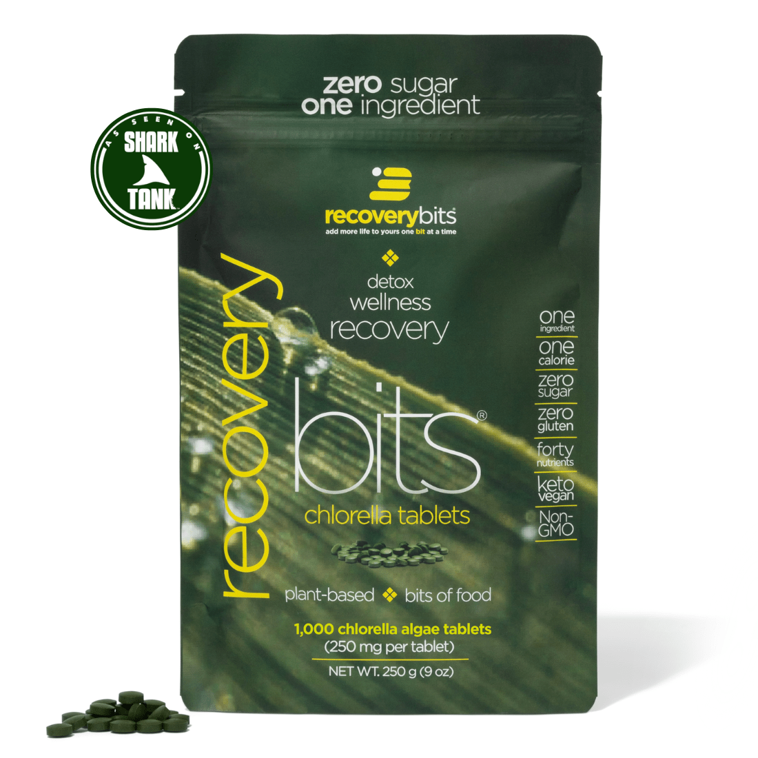 RECOVERYbits® Chlorella | Large Bag — imagen 1