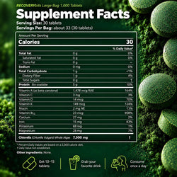 RECOVERYbits® Chlorella | Large Box — imagen 10