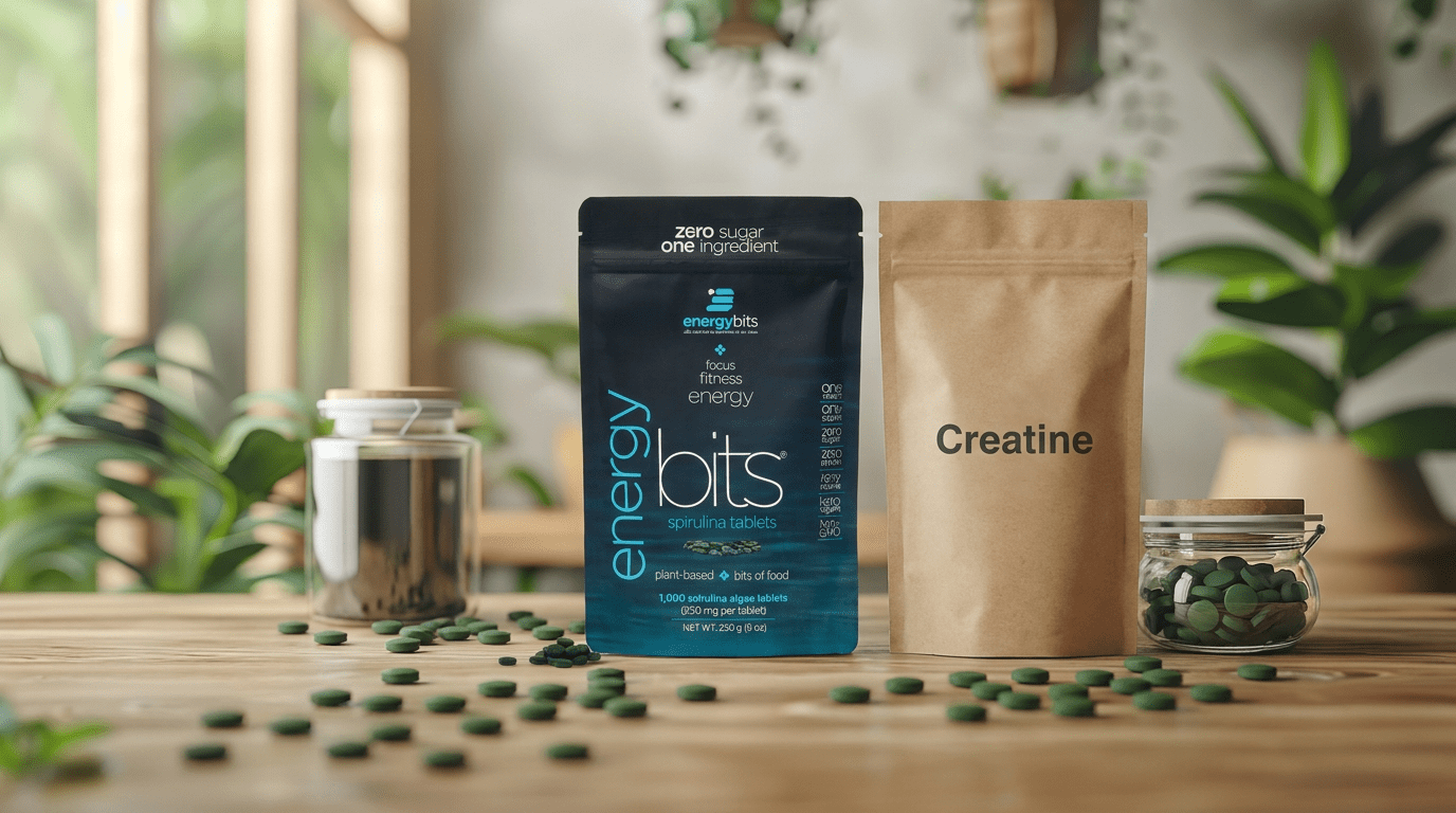 Creatine and Spirulina: How the Two Fit Together (and Where They Don't) - ENERGYbits