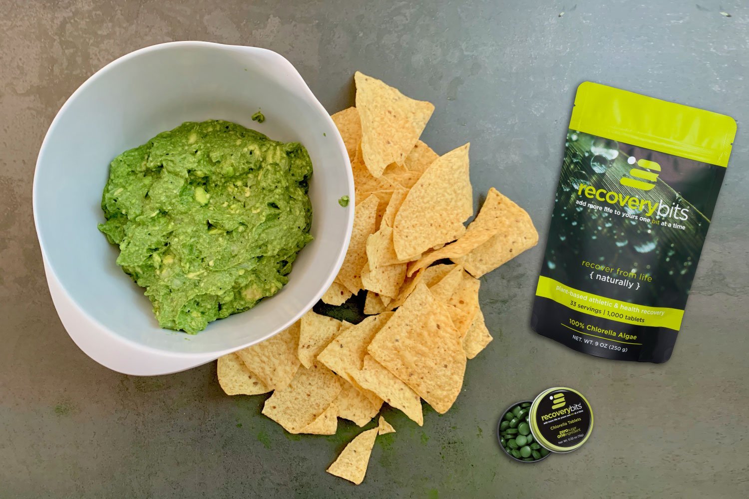 Easy Chlorella Guacamole Recipe - ENERGYbits
