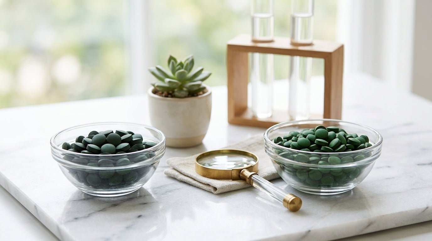 Spirulina vs Chlorella: A Science-Backed Brand Comparison for Serious Biohackers - ENERGYbits