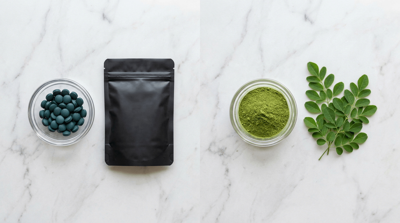 Spirulina vs Moringa: Which Green Superfood Is Better? - ENERGYbits
