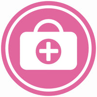 Medical kit icon representing immune support and healing benefits of spirulina chlorella tablets.