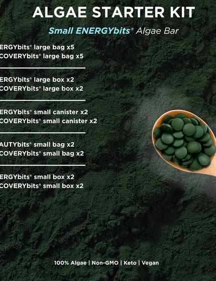 ALGAE BAR - Small ENERGY Bits® Starter Kit - ENERGYbits