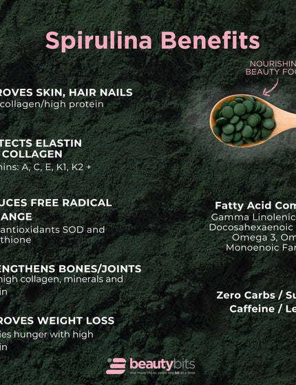 BEAUTYbits® Spirulina | Large Box - ENERGYbits