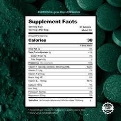 ENERGYbits® Spirulina | Large Bag — imagen 8