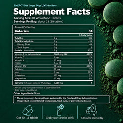 ENERGYbits® Spirulina | Large Box — imagen 10