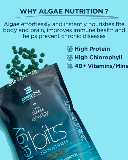 ENERGYbits® Spirulina | Large Bag - ENERGYbits