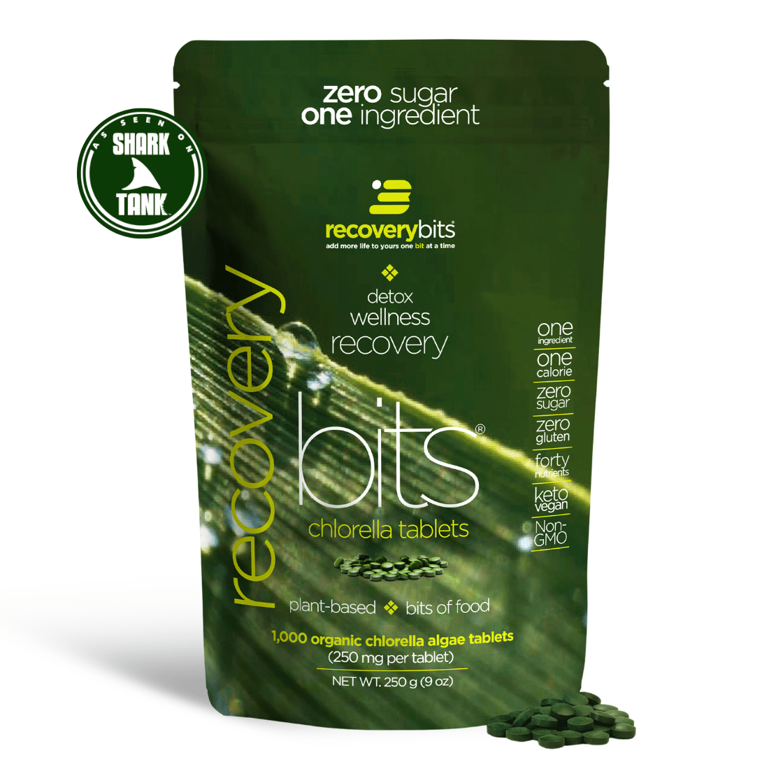 RECOVERYbits® Chlorella | Large Bag — imagen 1