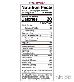 VITALITYbits® Spirulina/Chlorella | Large Bag — imagen 9