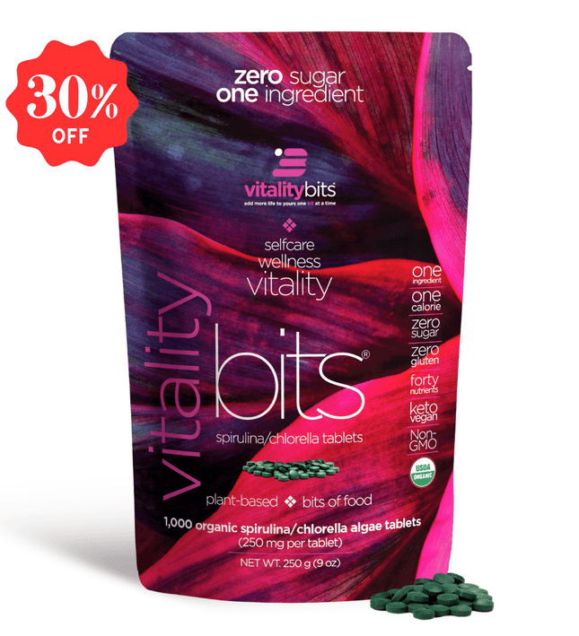 VITALITYbits® Spirulina/Chlorella | Large Bag - ENERGYbits