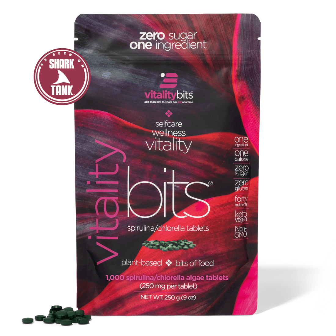 VITALITYbits® Spirulina Chlorella Large Bag