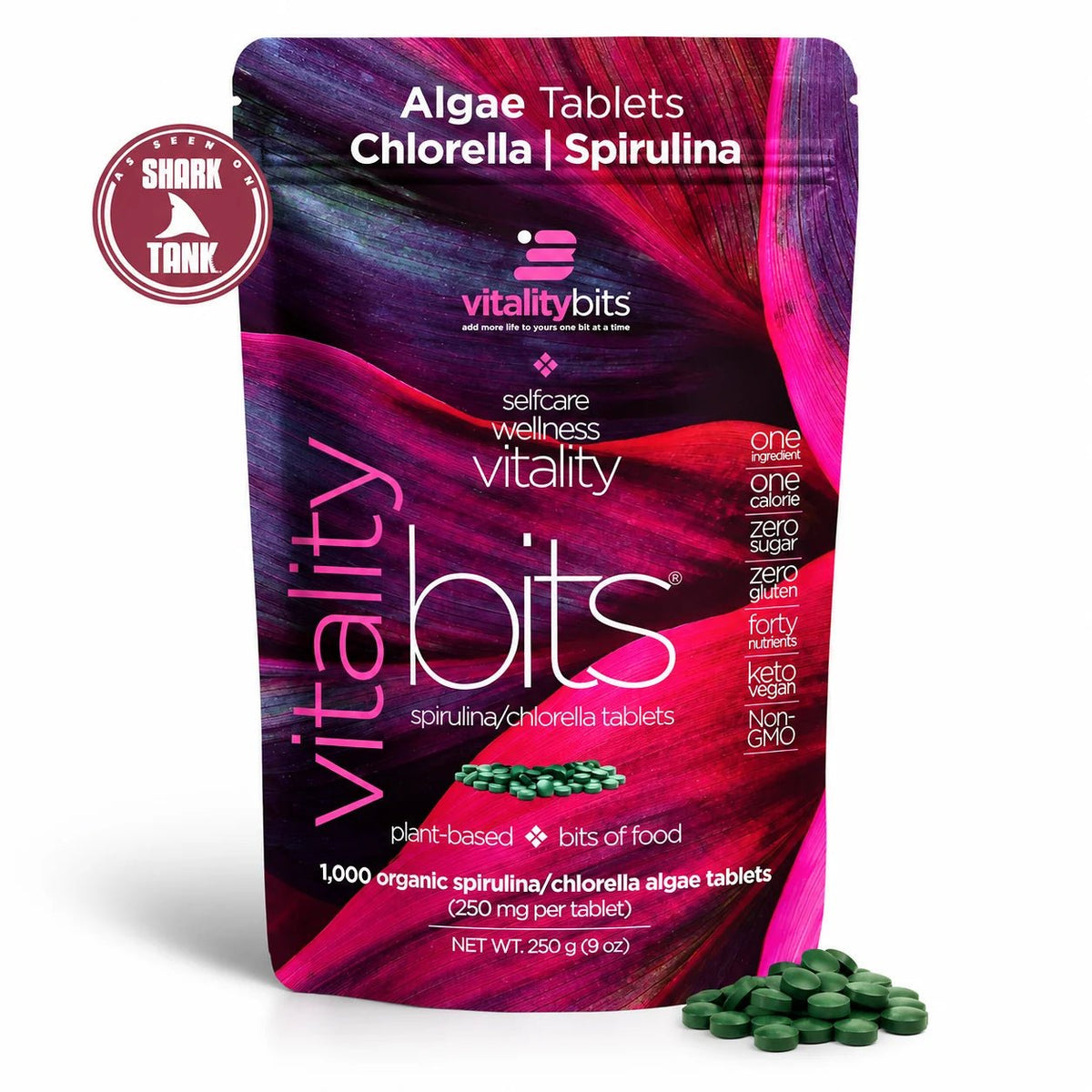 VITALITYbits® Spirulina/Chlorella | Large Bag — imagen 1