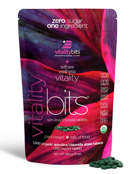 VITALITYbits® Spirulina/Chlorella | Large Bag - ENERGYbits