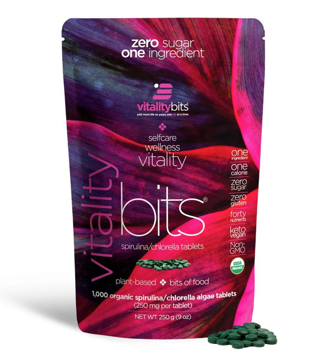 VITALITYbits® Spirulina/Chlorella | Large Bag - ENERGYbits