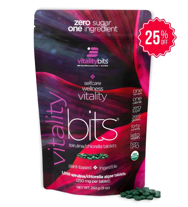 VITALITYbits® Spirulina/Chlorella | Large Bag - ENERGYbits