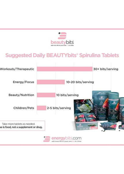 BEAUTYbits® Spirulina | Large Bag - ENERGYbits
