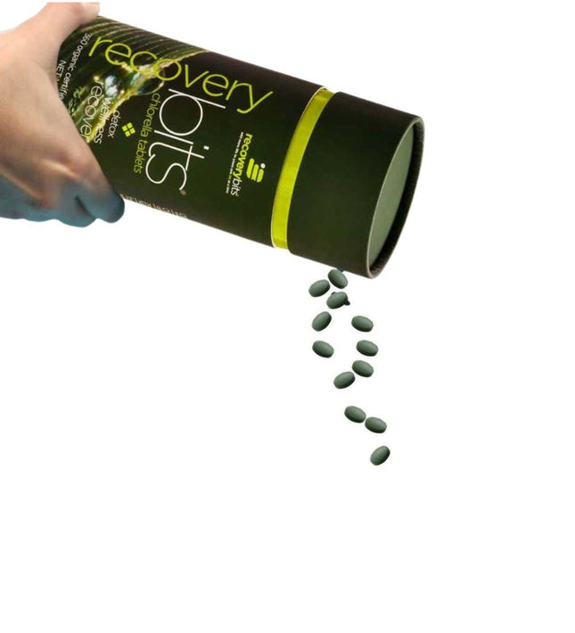 Front of Chlorella canister with recoverybits